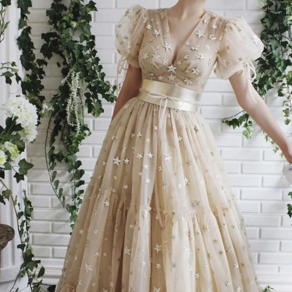 NWT Beach Sheer Fall Maxi Dress S:Small-Mefium - Picture 3 of 8